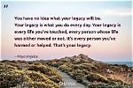A Journey of Legacy and Inspiration