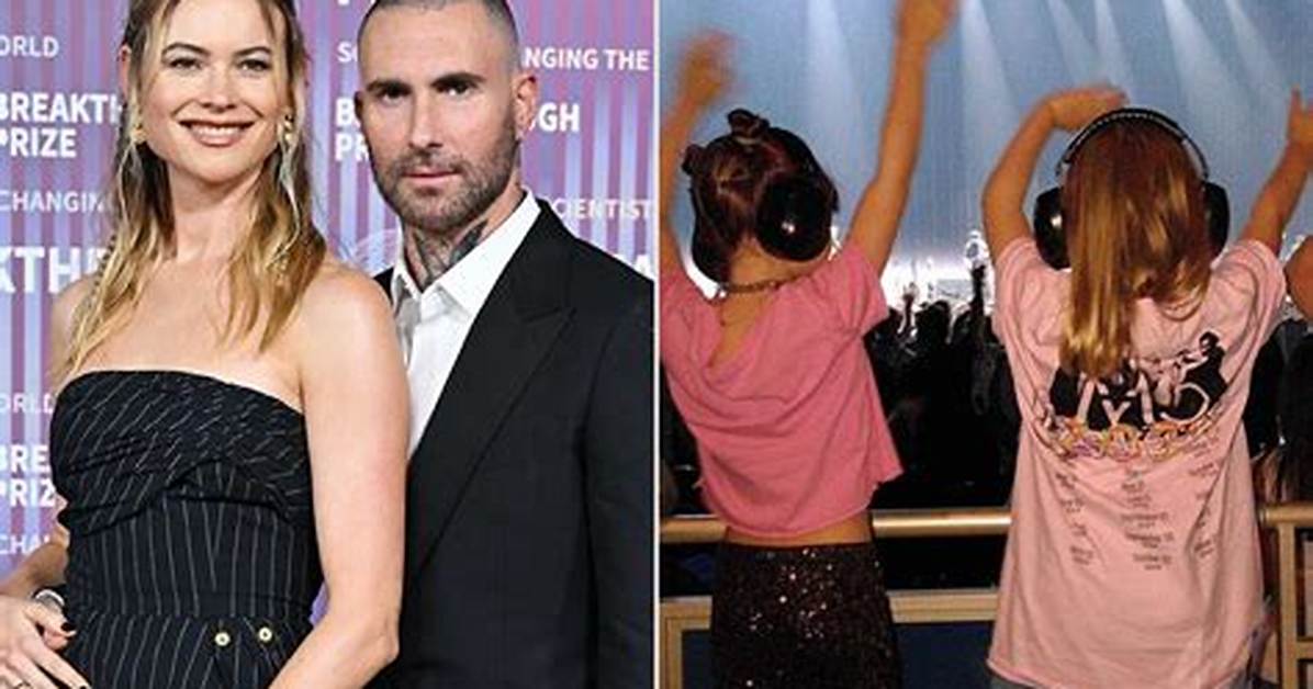 Adam Levine & Behati Prinsloo Treat Kids to Rare Family Beach Day in Hawaii: Photos