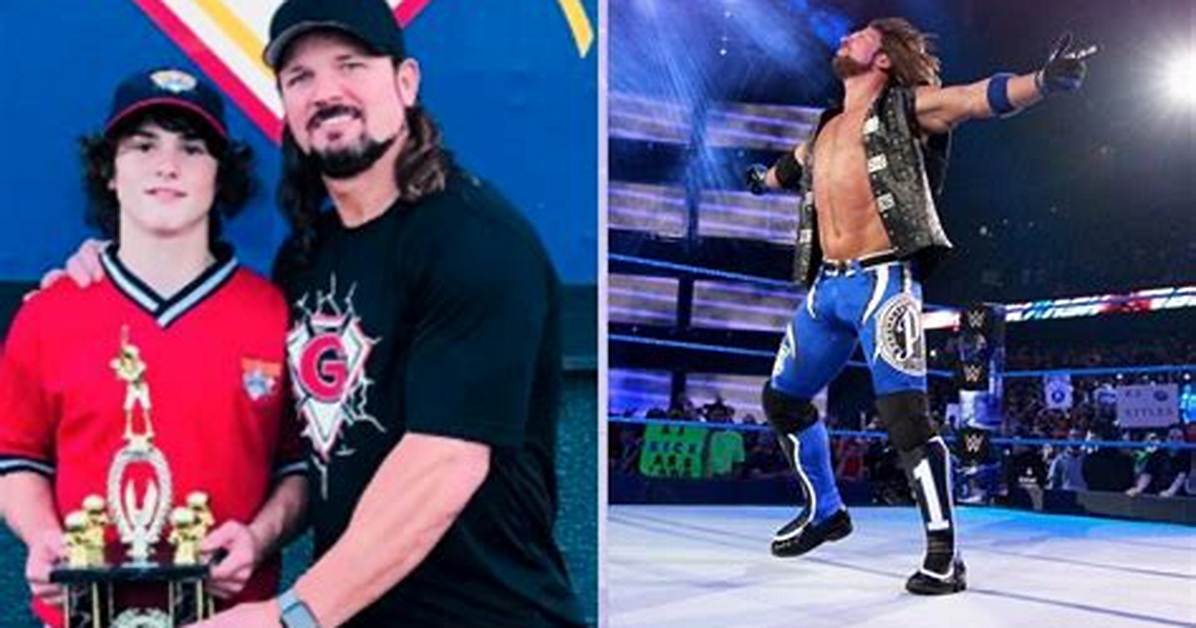Aj Styles' Children Meet Albey