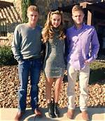 Brec Bassinger | Parents, Brother Beric & Brice ·