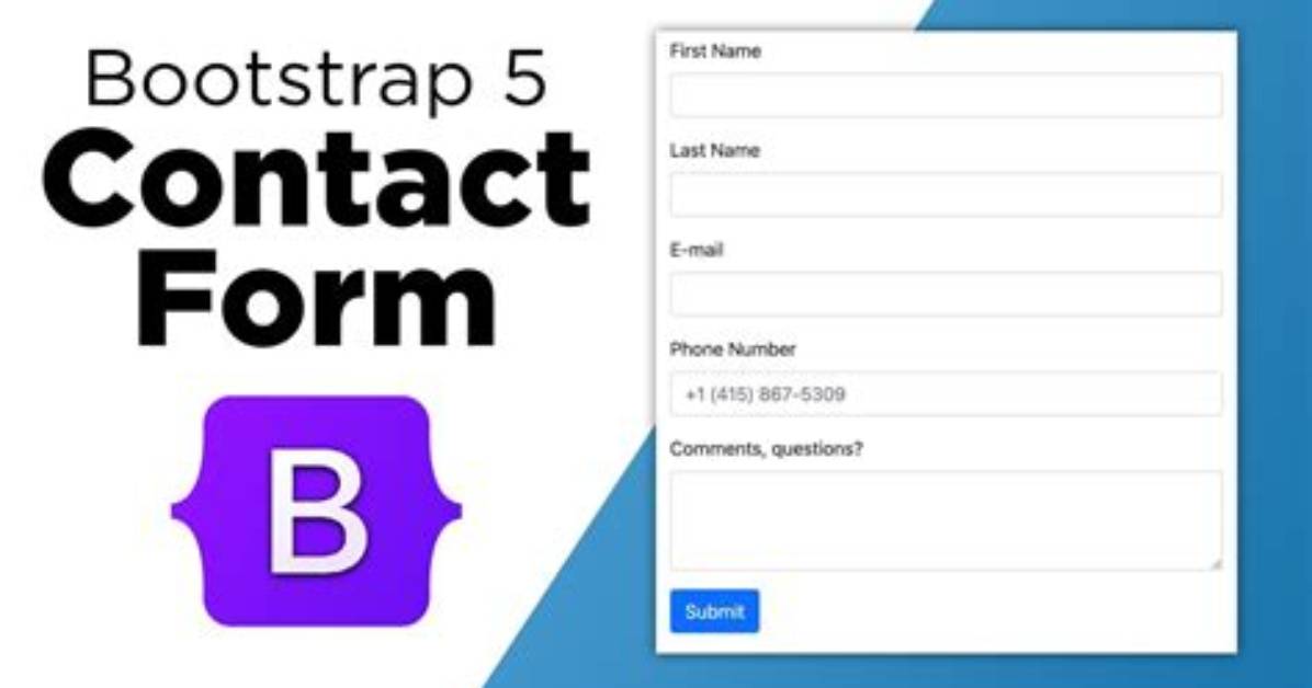 Build Responsive Forms Effortlessly with Bootstrap