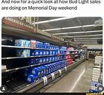 Celebrate Memorial Day with Bud Light Sales!