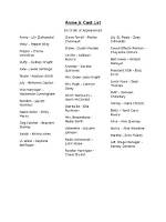 Complete Cast List and Roles for "A Beautiful Life" (2009)