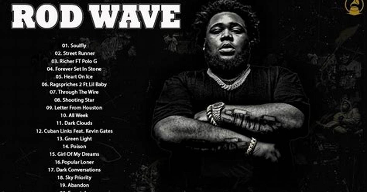 Complete List of Rod Wave's Music: the Ultimate Discography Guide