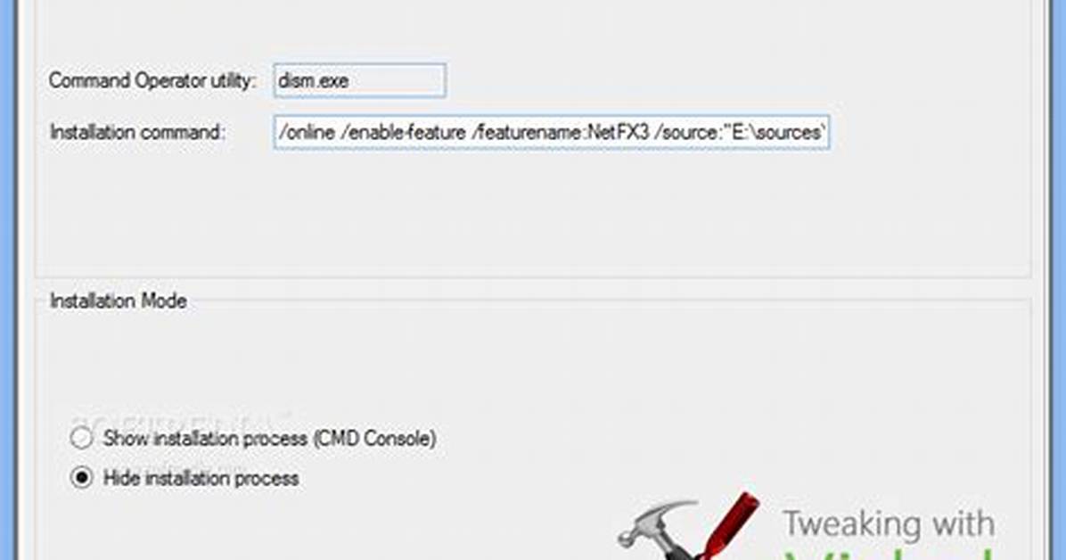 Comprehensive Offline Installer For. Net Framework 3.5, Including 2.0 and 3.0