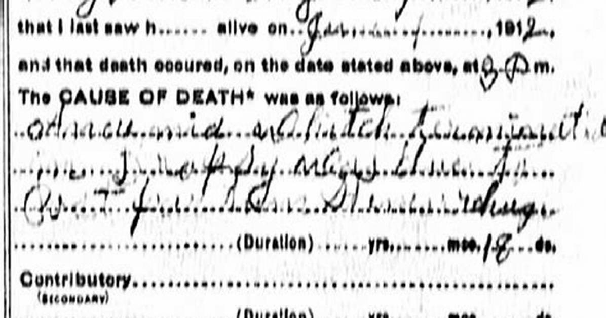 Deciphering William Winchester's Cause of Death: a Mysterious End