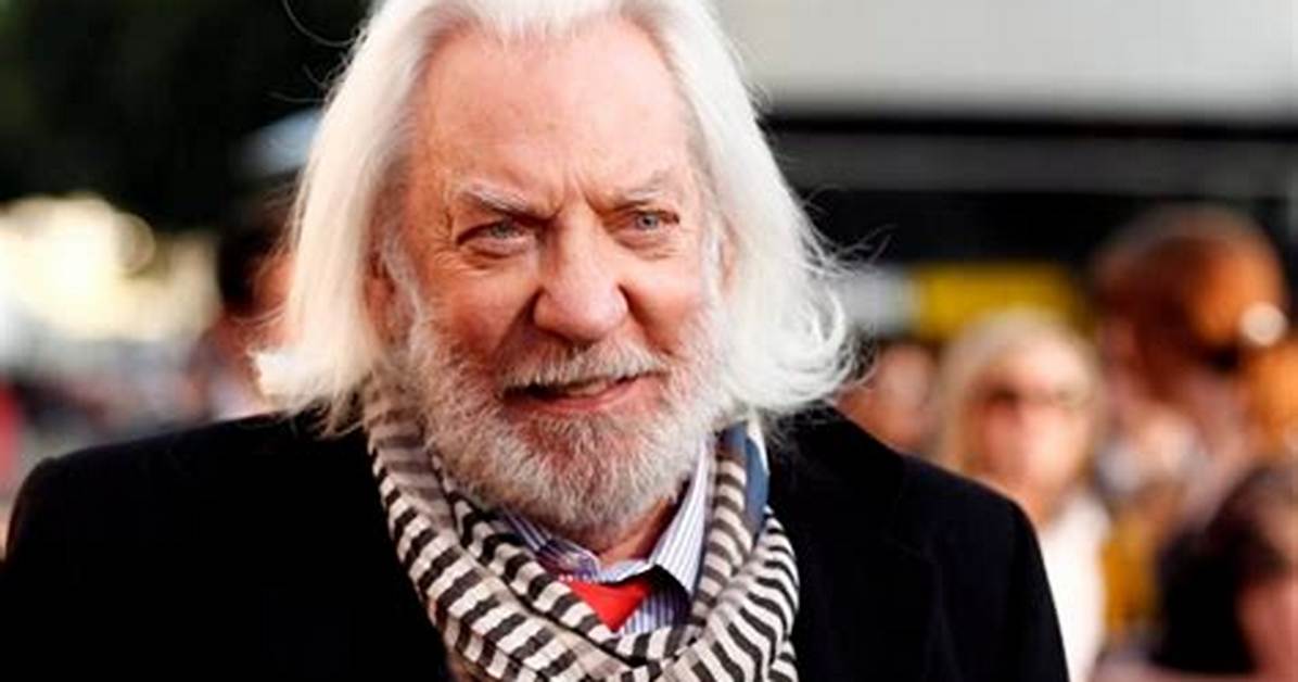 Did Donald Sutherland Inherit His Acting Genes?
