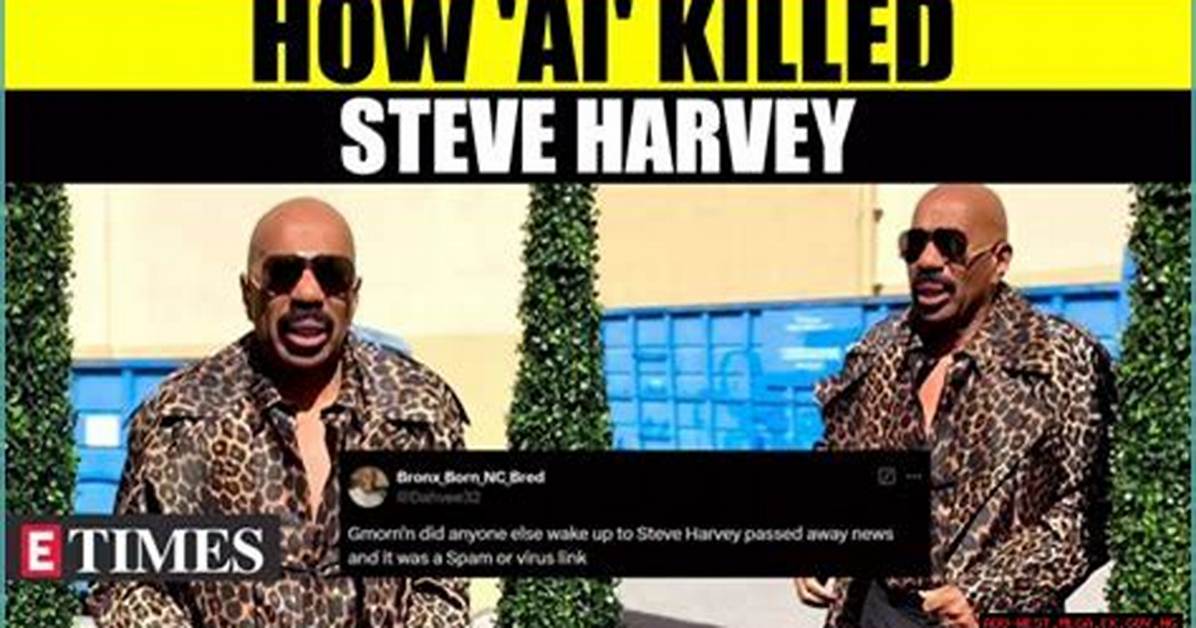 Did Steve Harvey Die? the Truth About the Shocking Rumors