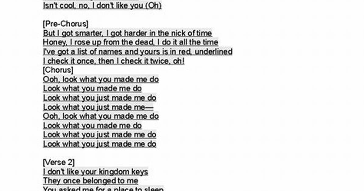 Discover the Lyrics to "Look at Me" by Carrie Underwood