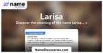 Discoveries and Insights from Larisa Manuel