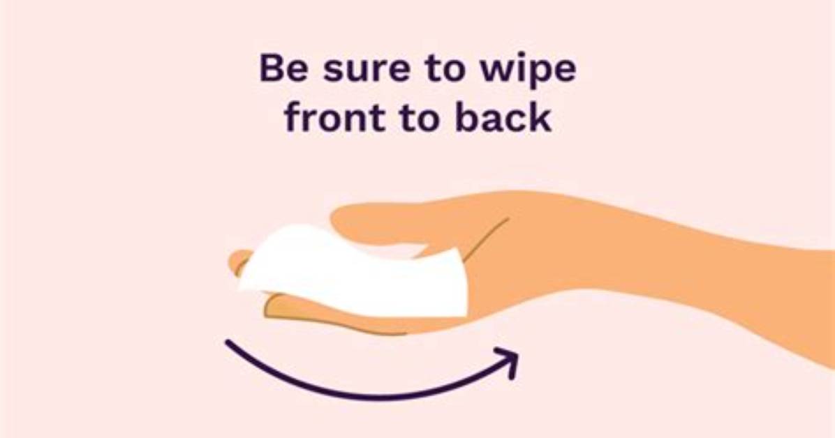 Effective Front-to-Back Wiping for Optimal Anal Hygiene