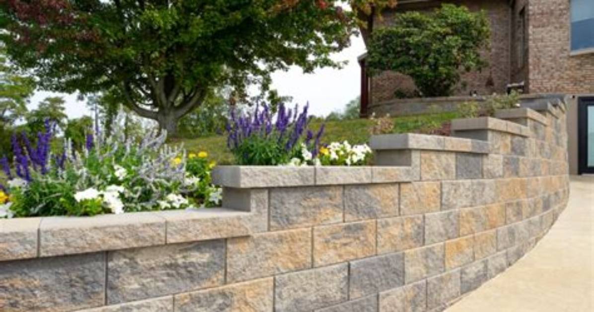 Enhanced Landscaping with Versa Lok Retaining Walls | Durability and Beauty