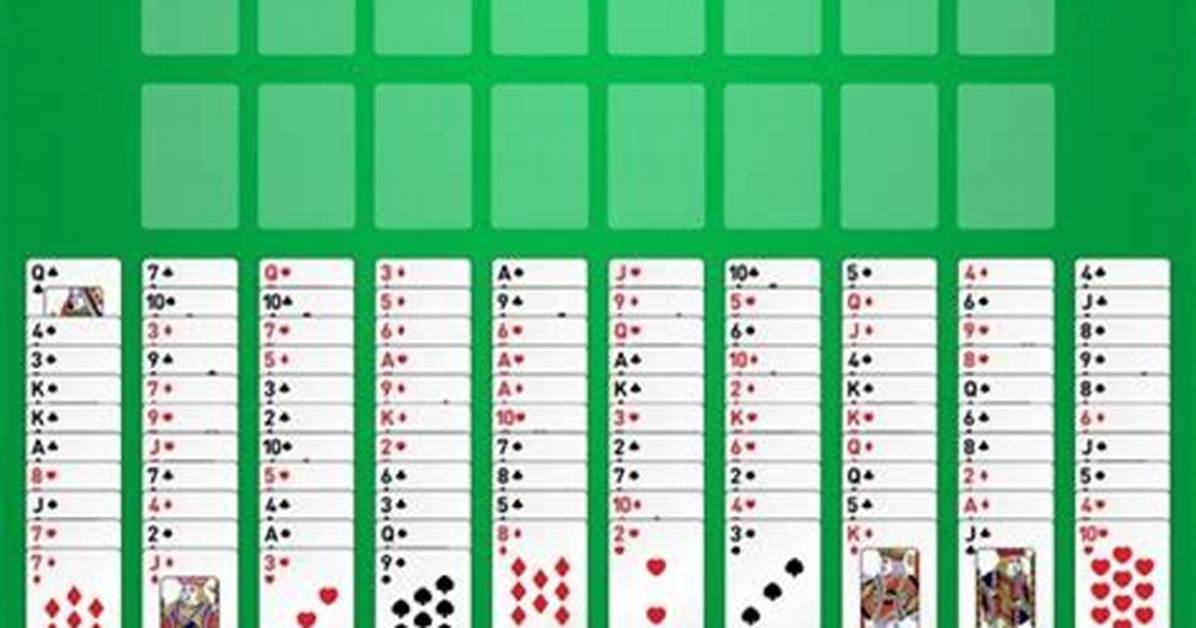 Enjoyable Green Felt Solitaire Freecell: a Classic Card Game