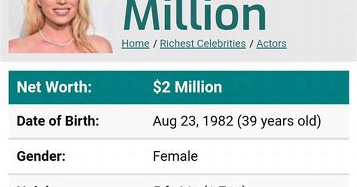 Erin Foster Net Worth ·