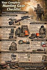 Essential Hunting Plan Content: a Guide to Vital Information
