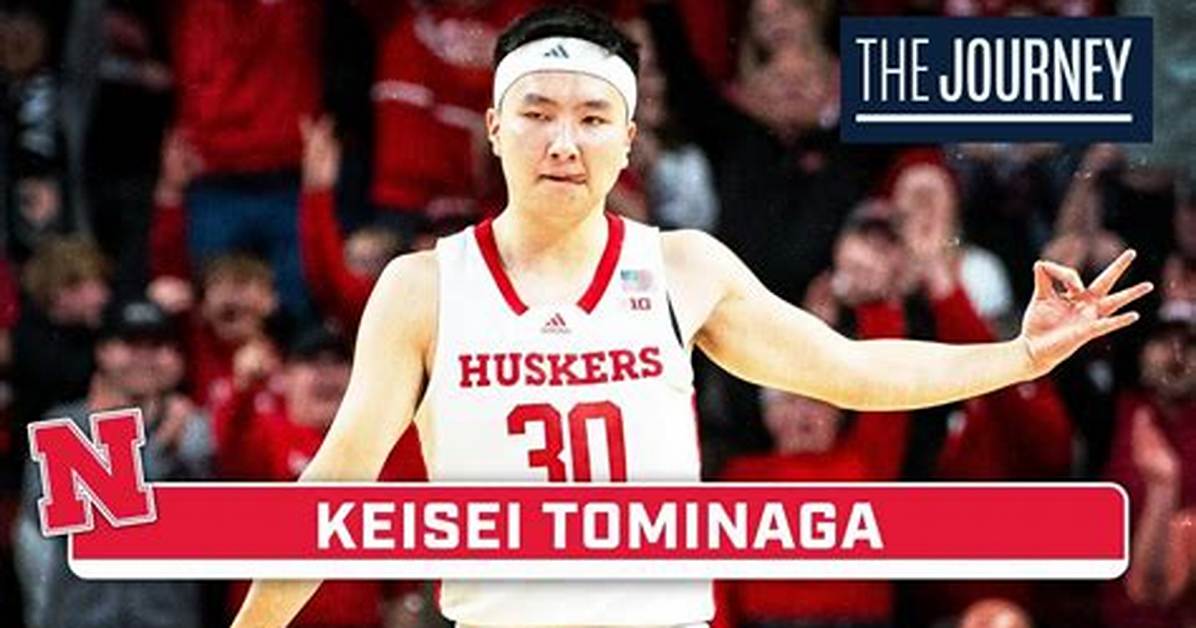 Everything About Nebraska Huskers’ Shooting Guard Keisei Tominaga