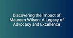 Explore Agnes Wilson's Legacy and Impact