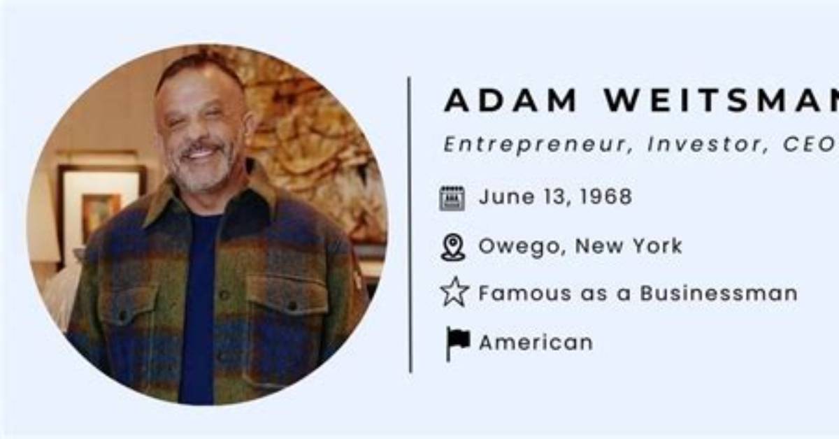 Exploring the Astonishing Adam Weitsman Net Worth