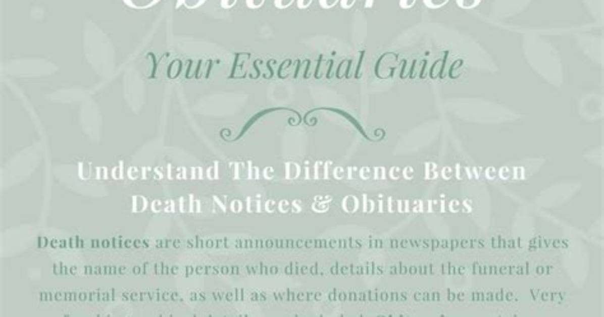 Find Obituaries and Death Notices on Jsonline