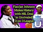 Flau'jae Johnson Signs Nil Deal