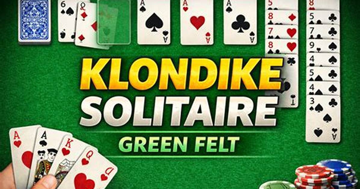 Free and Exciting Green Felt Solitaire to Play Now