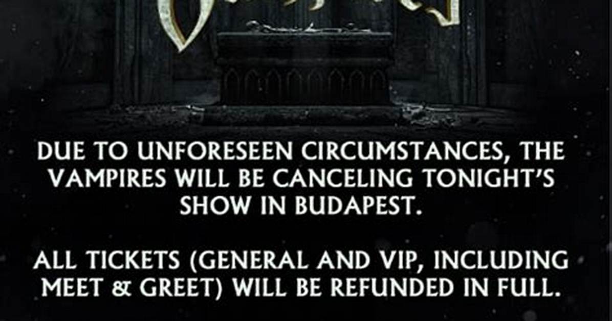 Hollywood Vampires Cancel Budapest Concert Leaving Fans Disappointed