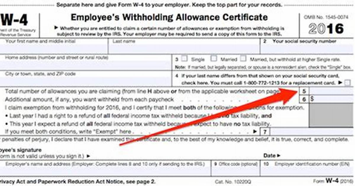 How Many W4 Allowances Should You Claim for Optimal Tax Savings?