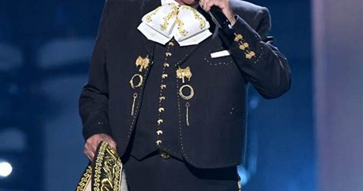 How Old Was Vicente Fernandez? - Age at Death and Cause