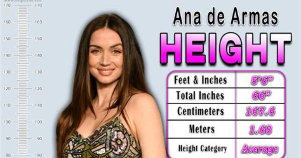 How Tall Is Ana De Armas?