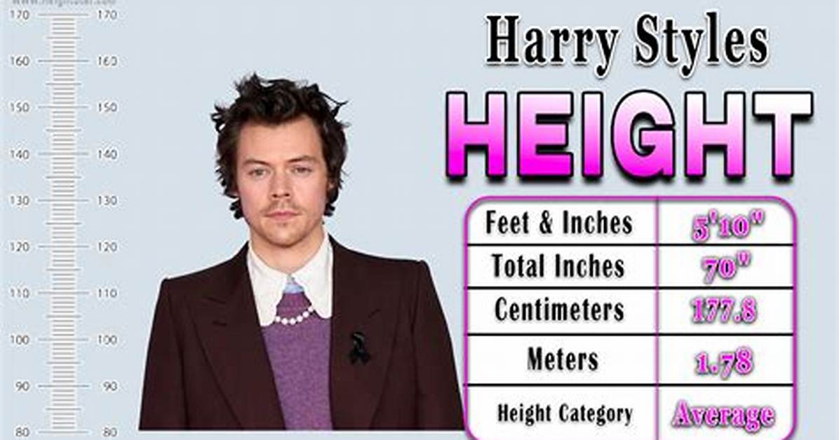 How Tall Is Harry Styles? the Complete Guide to His Height