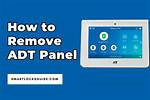 How to Remove Adt Panel
