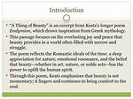 In-Depth Analysis and Interpretation of Keats' "Ode on a Grecian Urn"