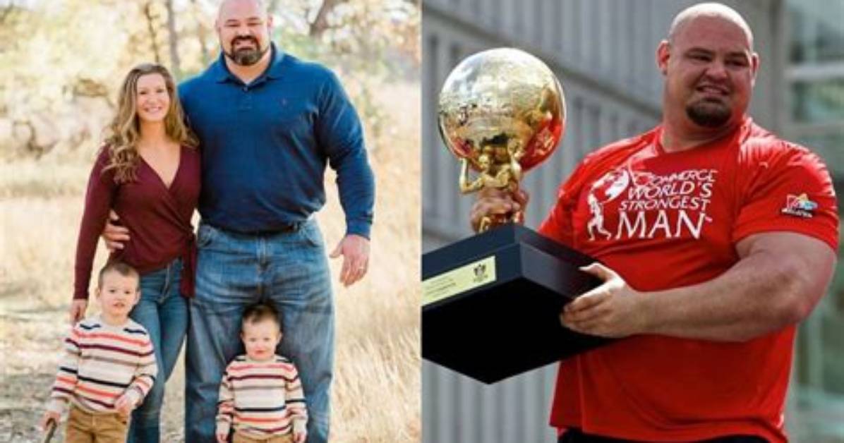 Inside Strongman Brian Shaw's Family Life