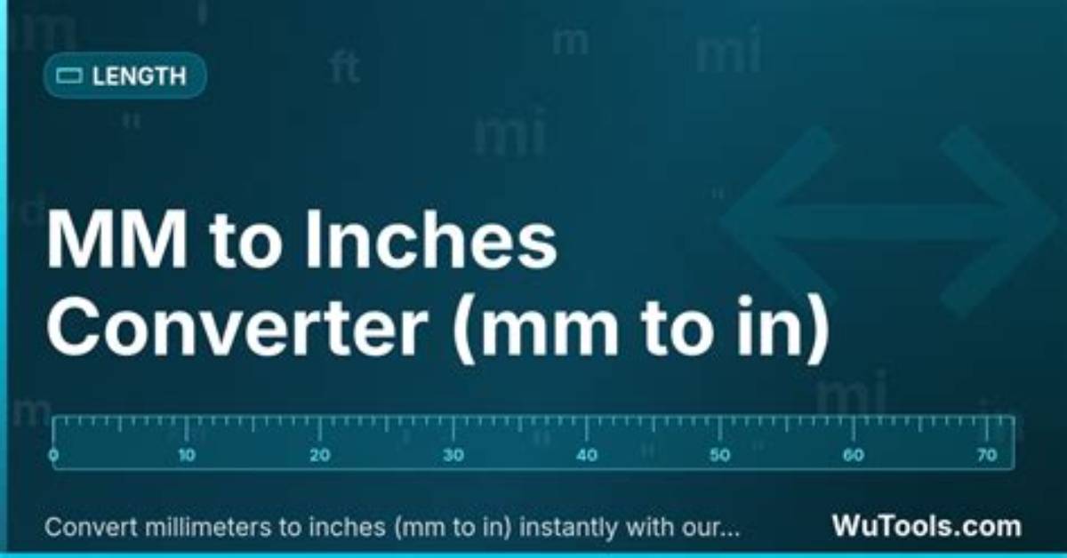 Instantly Convert 1320Mm to Inches: Accurate Conversion Guide