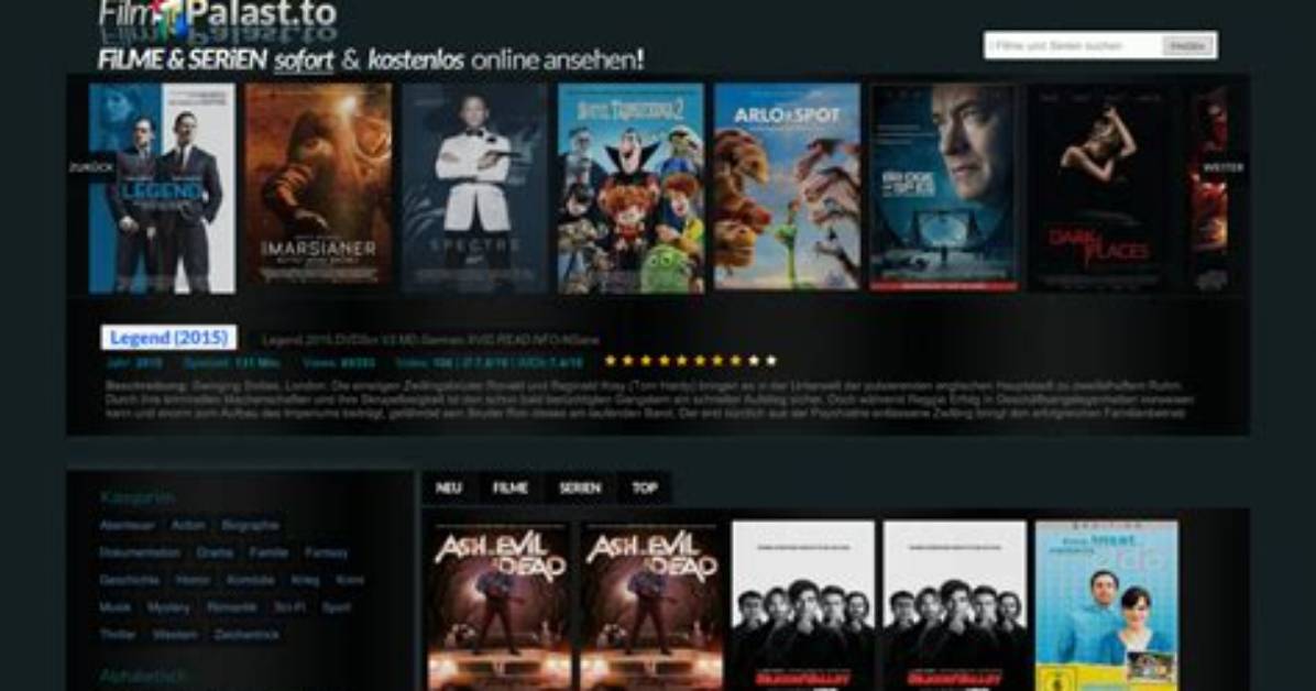 Is Filmpalast. to Legal Watch Movies and Tv Shows Safely