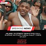 Jeleel! Suffers Terrifying Fall During 40-Foot 'Mega Ramp' Stunt