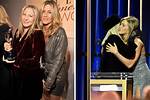 Jennifer Aniston as Barbra Streisand in Harpers Bazaar