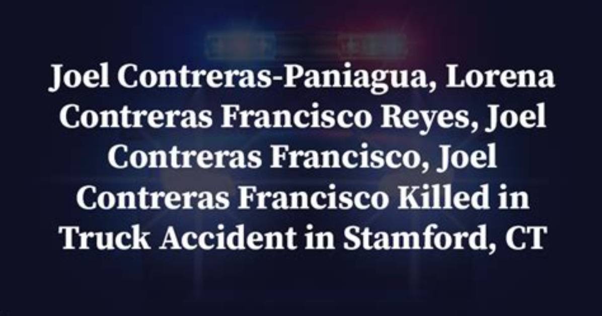 Joel Contreras Garcia Motorcycle Accident Aftermath