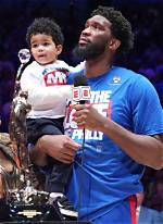 Joel Embiid's Adorable Son Steals the Show