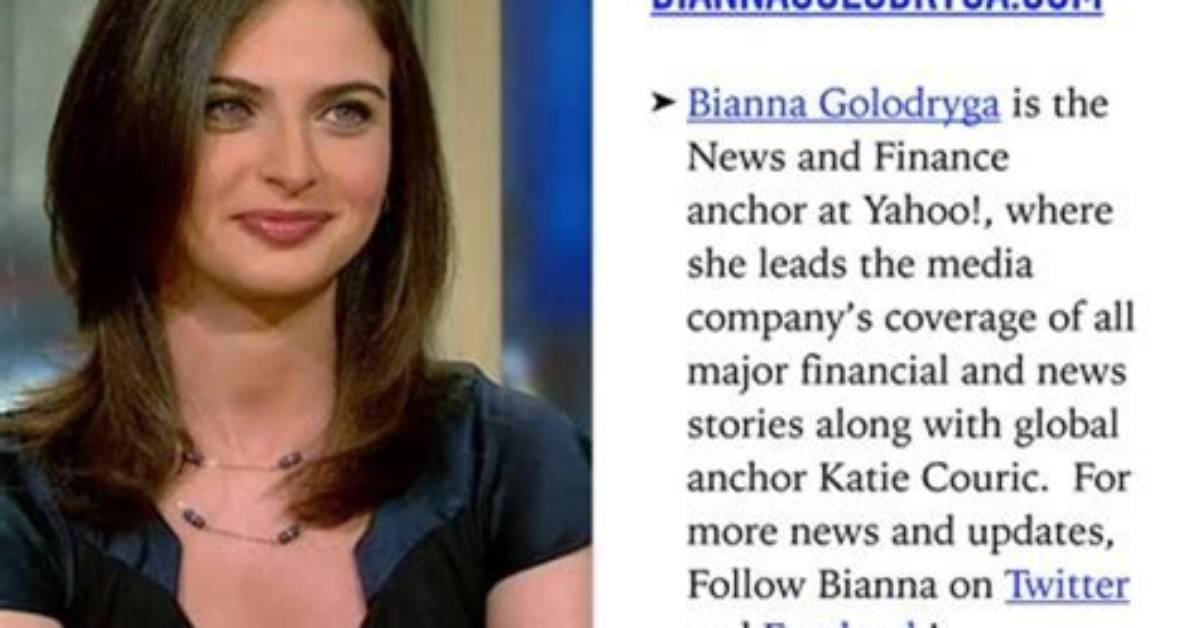 Learn More About the Remarkable Bianna Golodryga in Her Youth