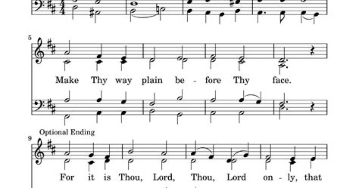 Listen and Enjoy: Lead Me, the Song That Uplifts and Inspires