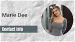 Marie Dee Leaked Photos and Videos Exposed: a Shocking Revelation