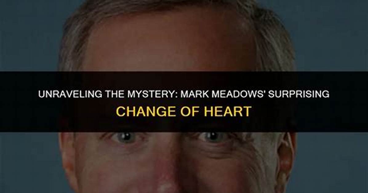Mark Meadows' Children: Unraveling the Truth