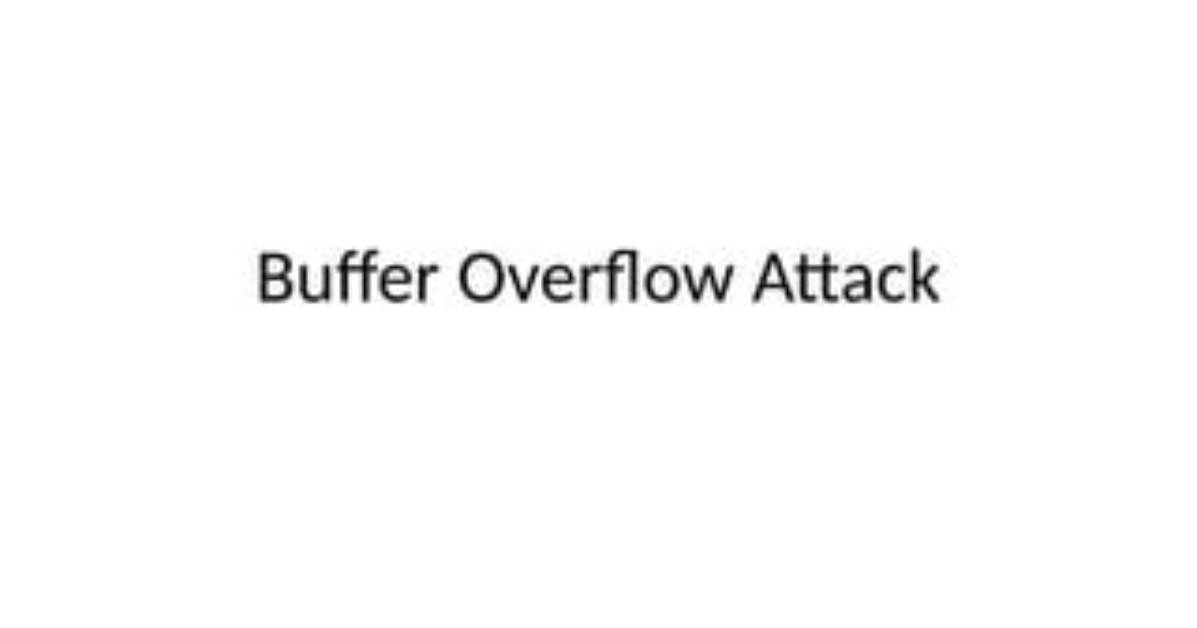 Master Understanding Buffer Overflow: a Comprehensive Guide