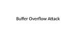 Master Understanding Buffer Overflow: a Comprehensive Guide