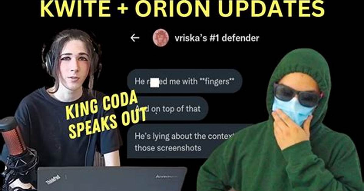 Meet Orion Kwite: the Rising Star of Gaming Entertainment