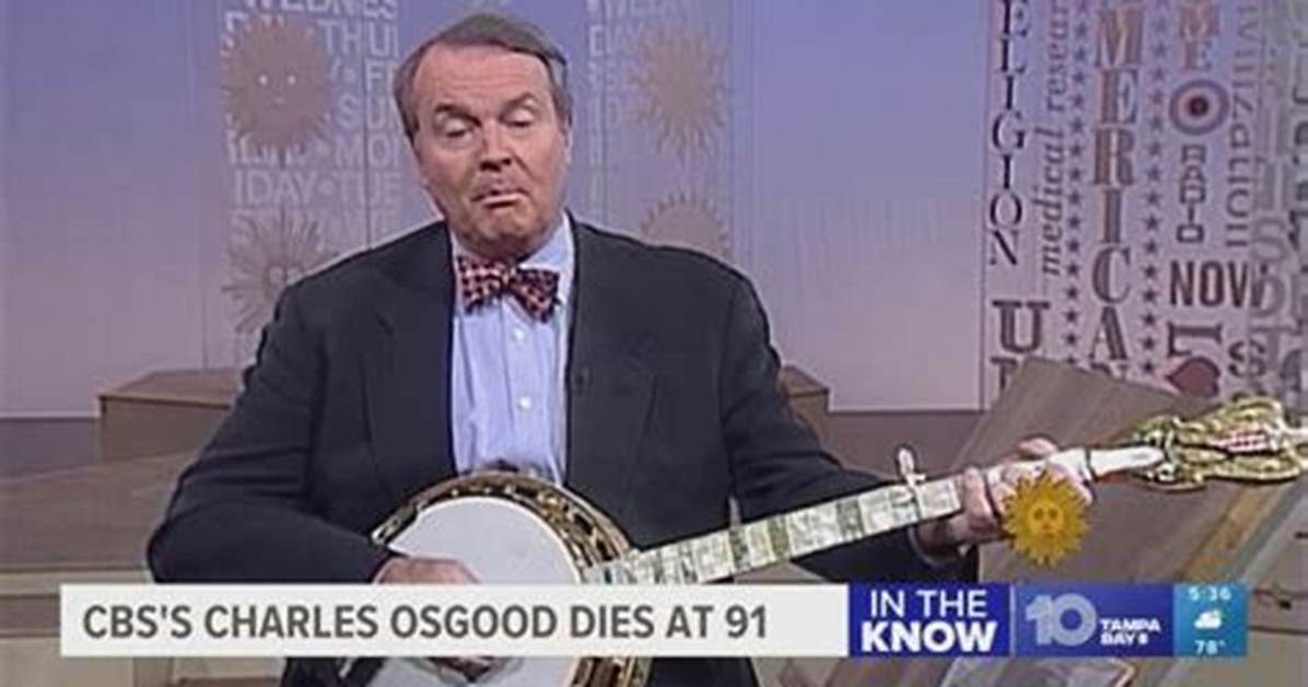 Meet the Children of Noted Broadcaster Charles Osgood