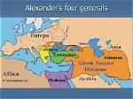 Meet the Four Legendary Generals of Alexander the Great