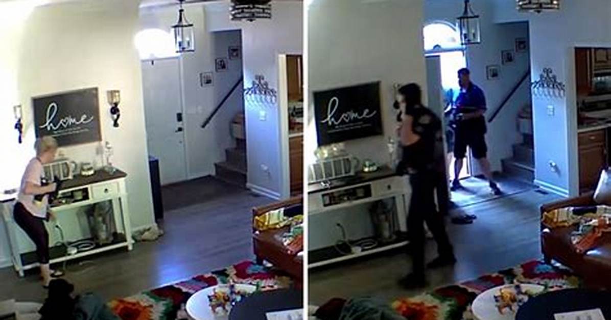 Mom and the Kid's Chilling Cctv Footage: a Cautionary Tale