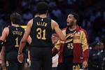 Nba Stars Converge: Cavs and Spurs Players in Epic Clash